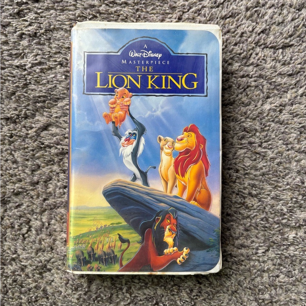 Disney The Lion King vintage VHS